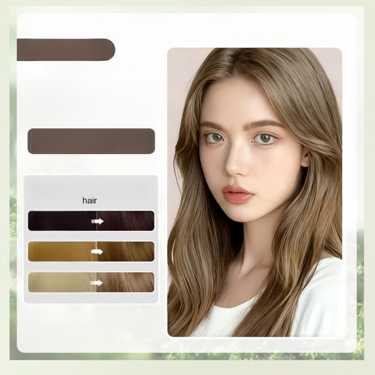 【Buy One Get One Free】Crystal Plant Extract Essential Oil Hair Dye