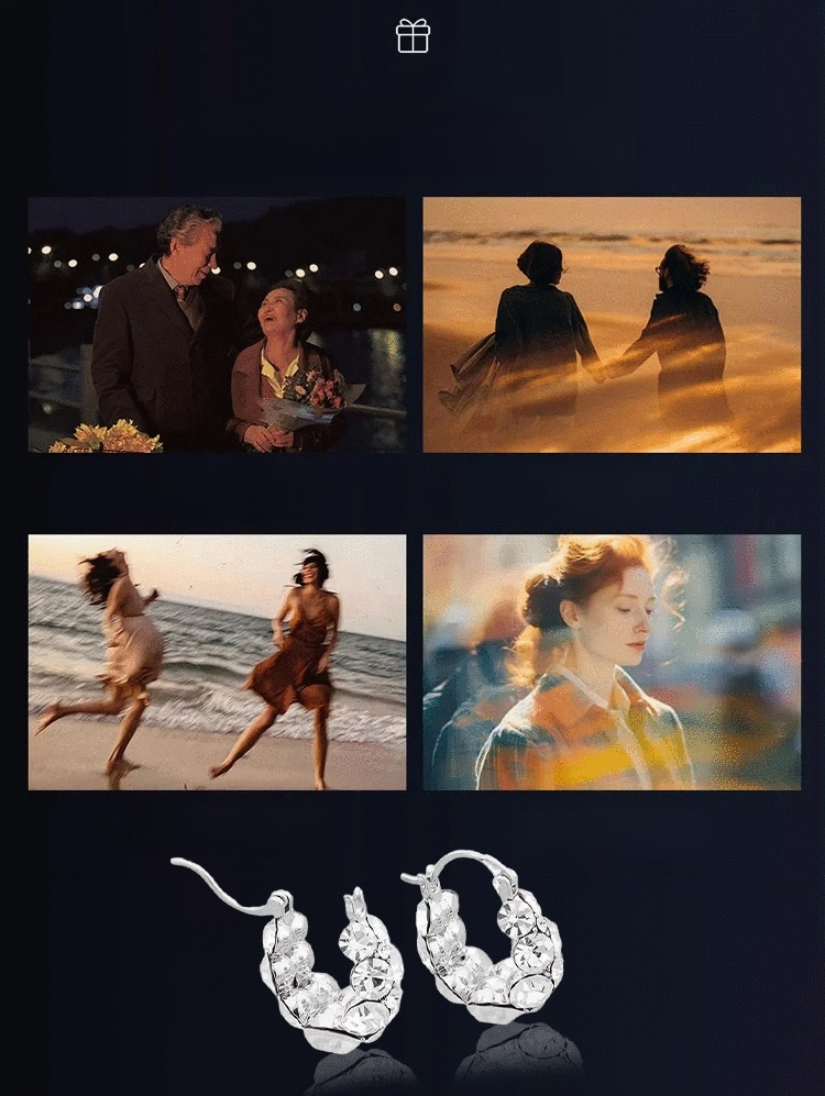 Exquisite Sparkling Full Rhinestone Earrings