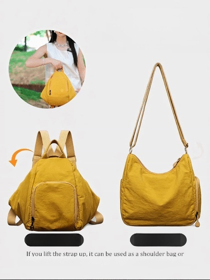 Multi-way Wear Ultra-light Large Capacity Backpack with Multiple Pockets