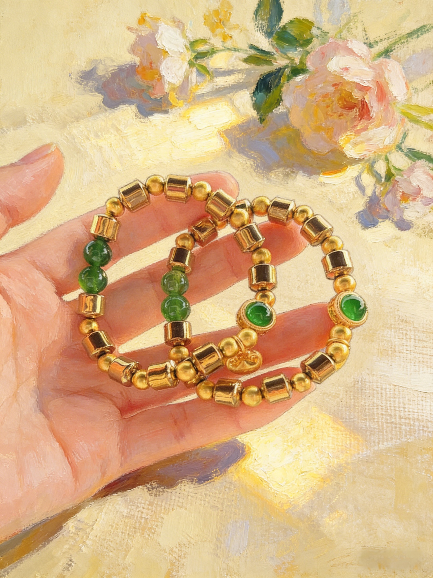 A versatile bracelet with a touch of understated luxury.