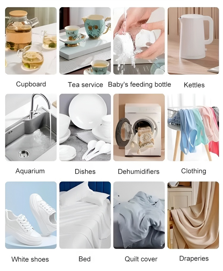 Explosive salt effervescent tablets