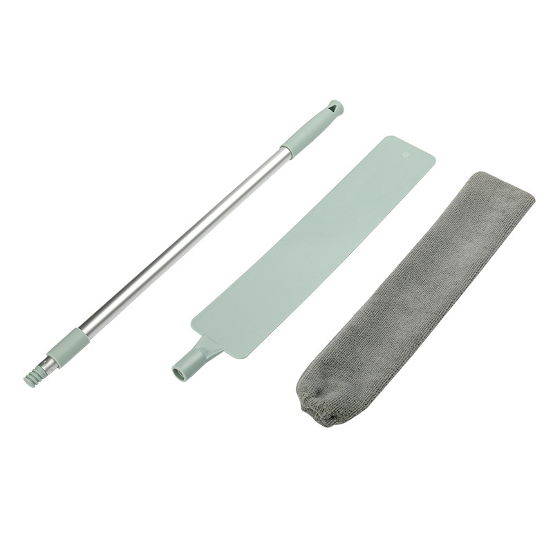 Household dust removal duster long handle retractable bed bottom cleaning artifact cleaning dust duster extended gap cleaning