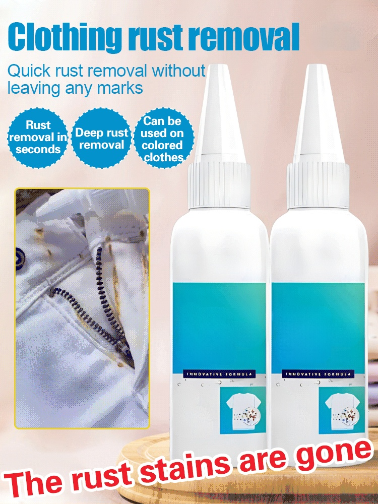 Clothing rust remover cleaner