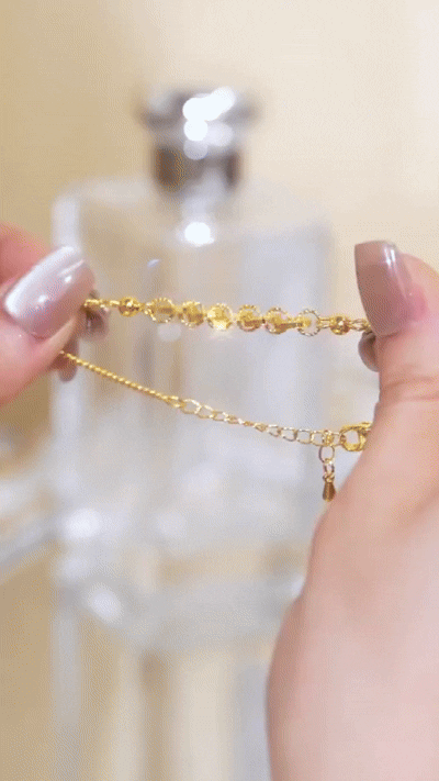 Glittering Five Emperors Coin Wealth Bracelet