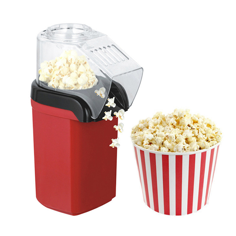Popcorn in a flash! Oil-free hot air popcorn maker