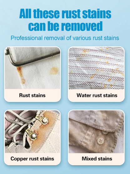 Clothing rust remover cleaner