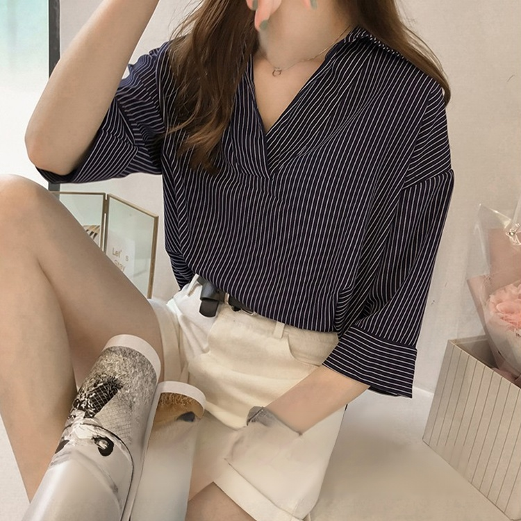 Slim striped shirt