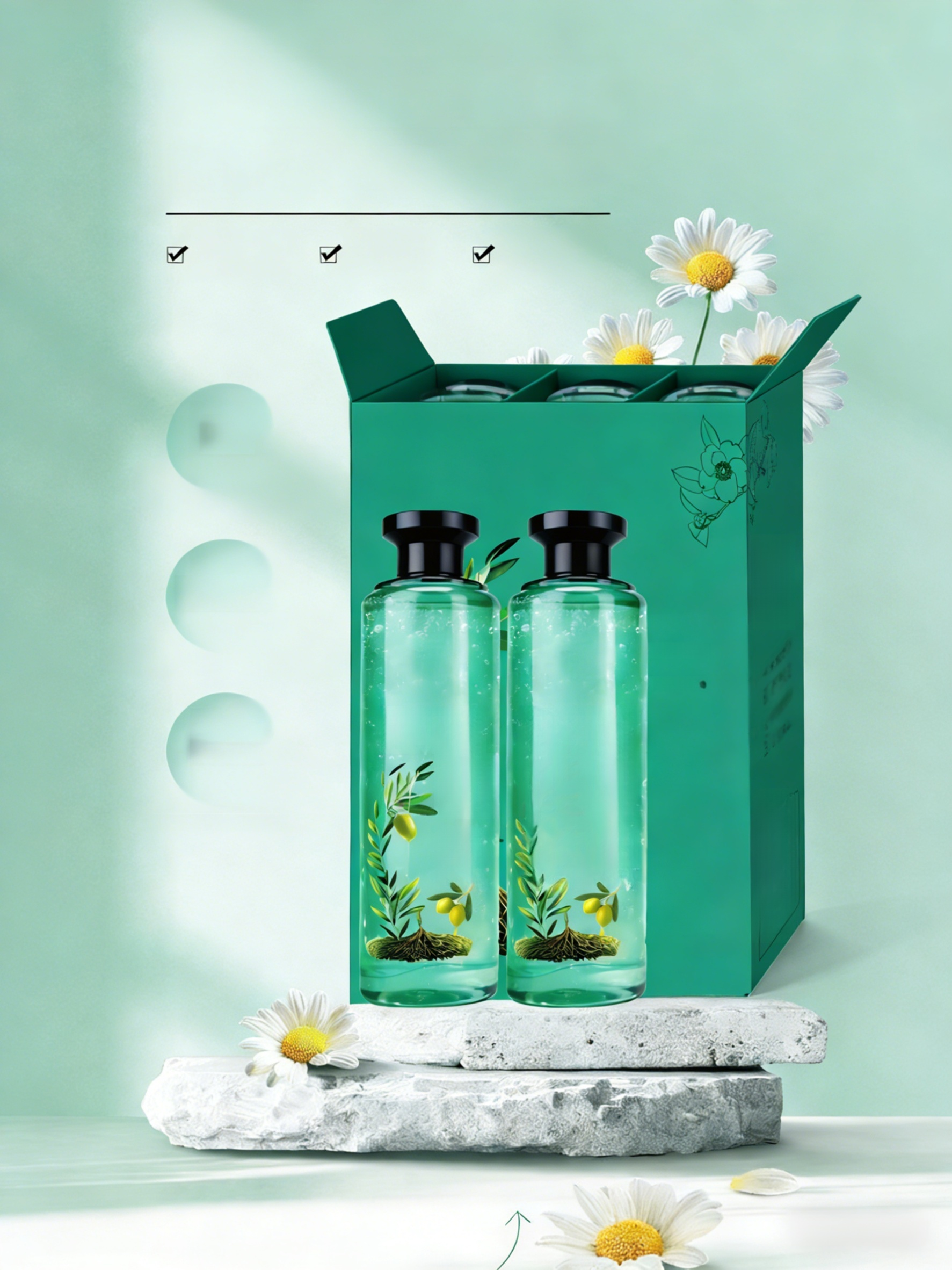 【Buy One Get One Free】Crystal Plant Extract Essential Oil Hair Dye