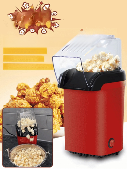 Popcorn in a flash! Oil-free hot air popcorn maker