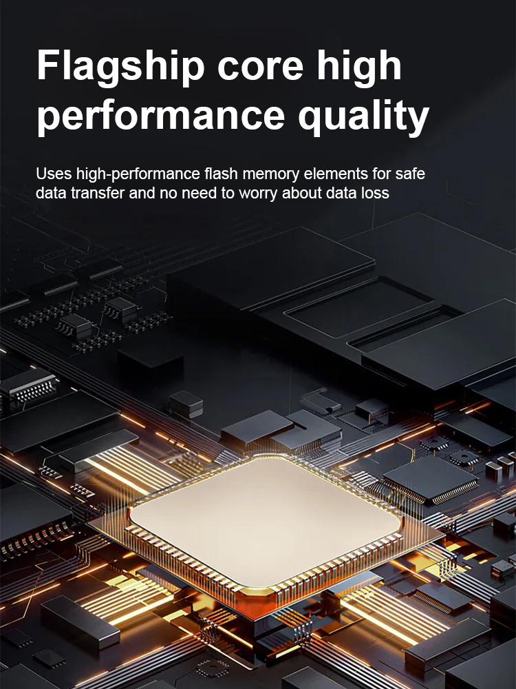 Dual-purpose 3-in-1 high-speed large-capacity flash memory USB drive