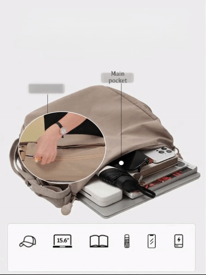 Multi-way Wear Ultra-light Large Capacity Backpack with Multiple Pockets