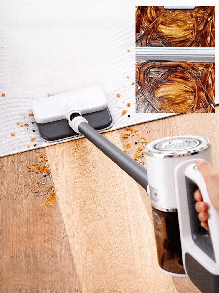 [Newly Upgraded Powerful Version] Wireless Handheld Vacuum and Mop Mite Removal Machine