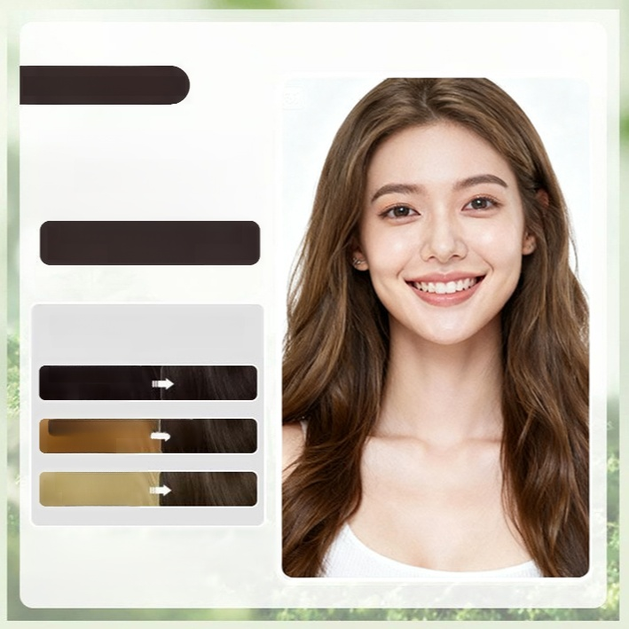 【Buy One Get One Free】Crystal Plant Extract Essential Oil Hair Dye