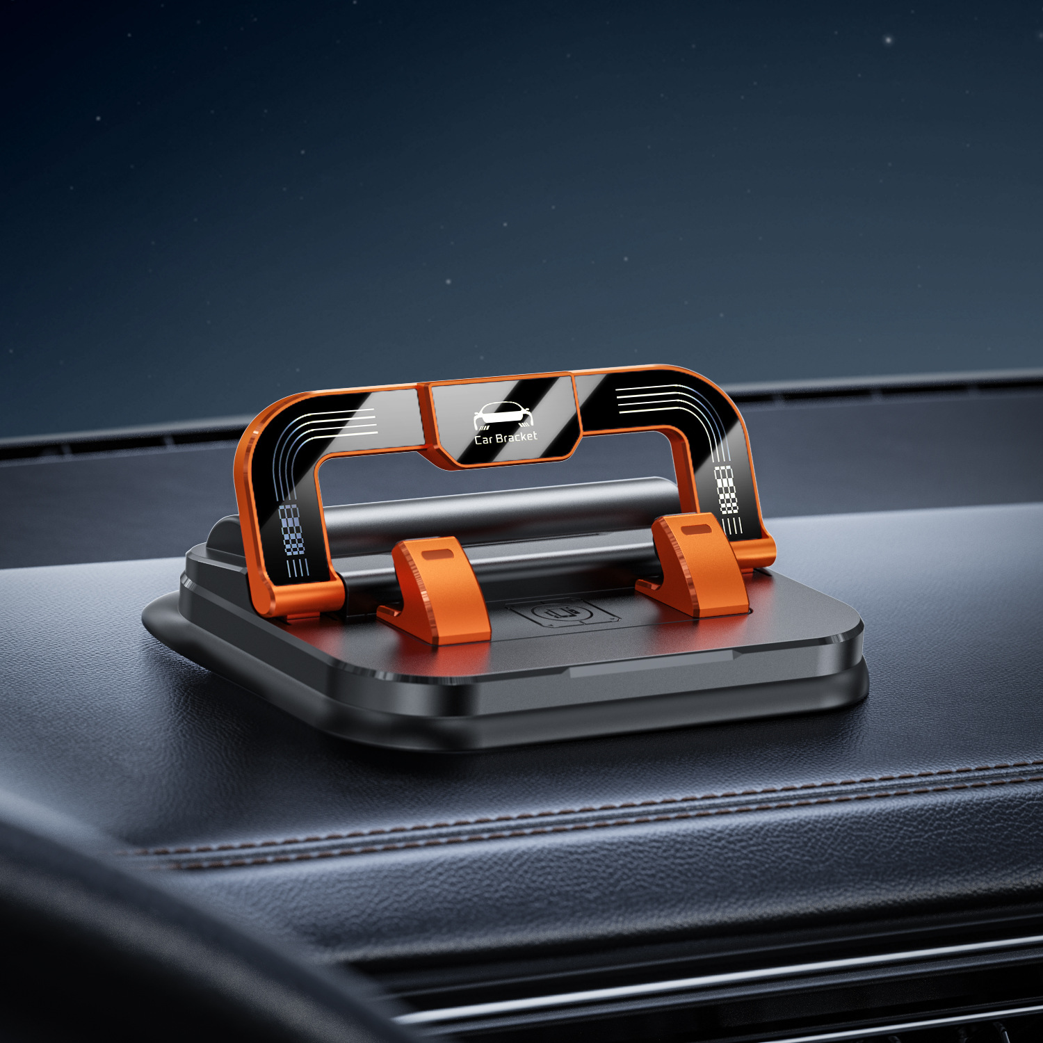 [Shake and won't fall off] Suction cup dashboard parking sign phone holder