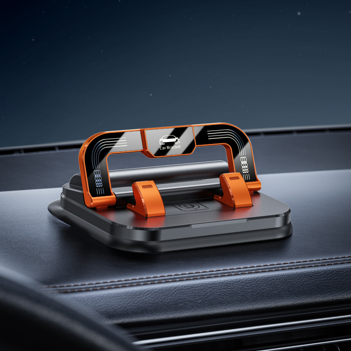 [Shake and won't fall off] Suction cup dashboard parking sign phone holder