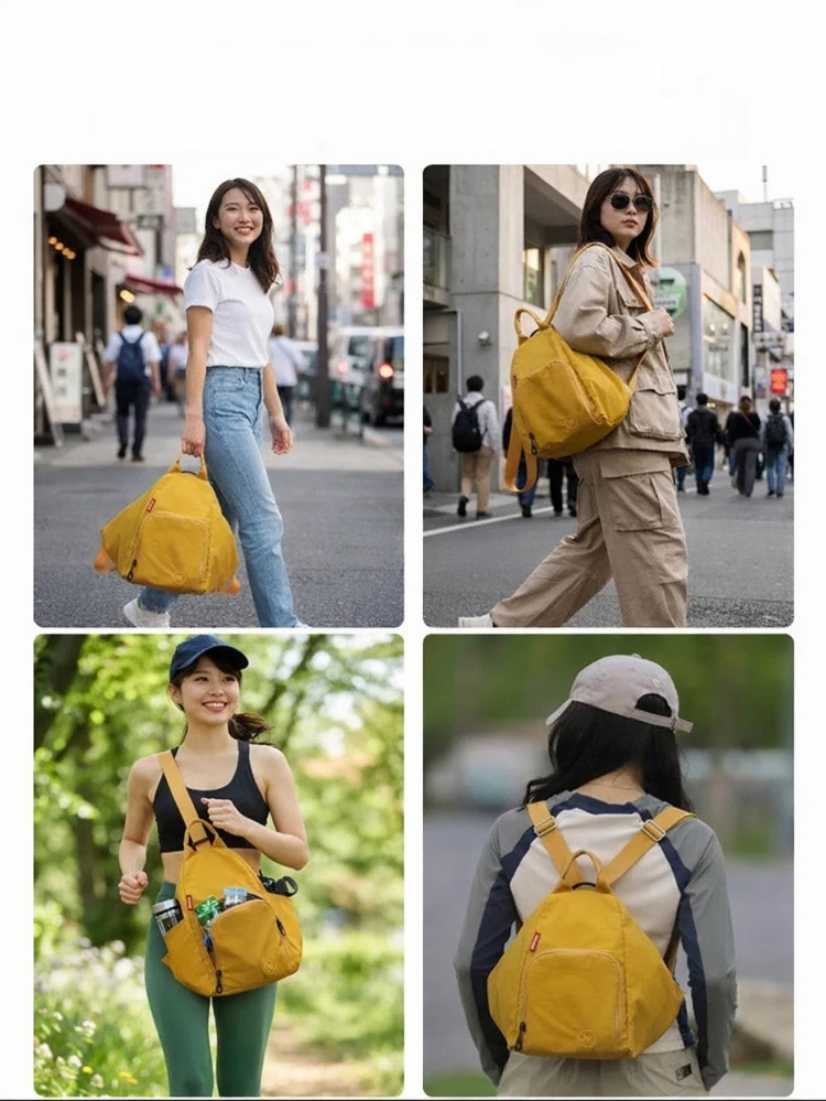 Multi-way Wear Ultra-light Large Capacity Backpack with Multiple Pockets