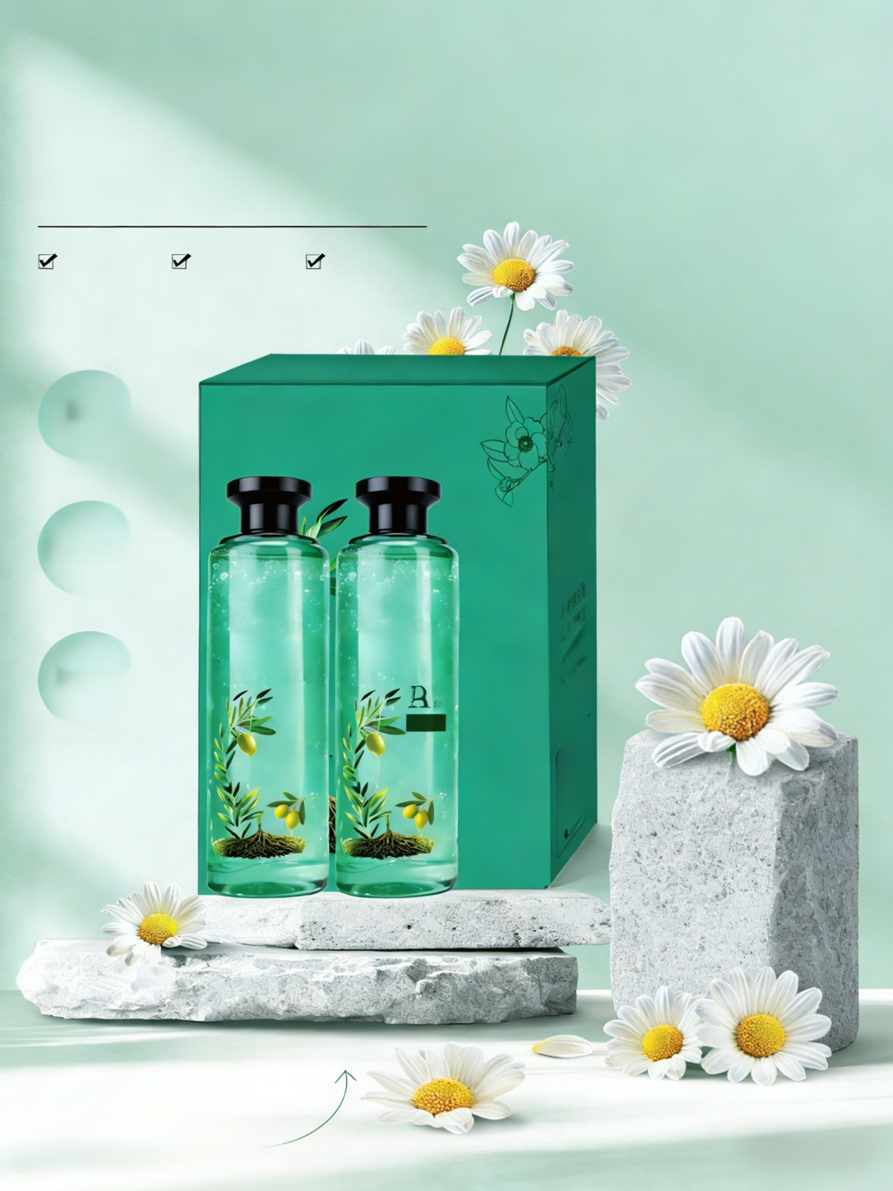 【Buy One Get One Free】Crystal Plant Extract Essential Oil Hair Dye