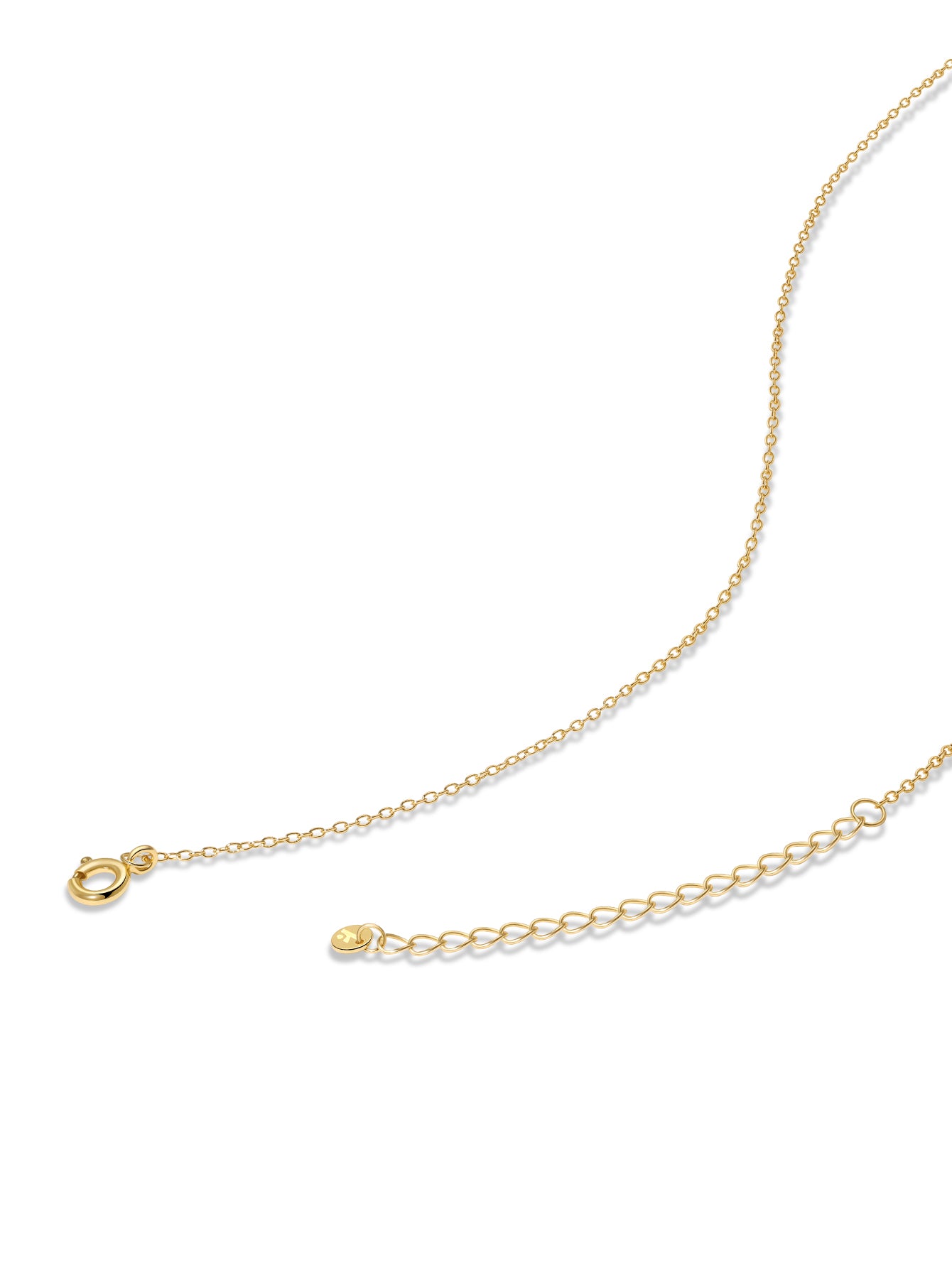 18k Gold Vermeil Flow Necklace-aurivna