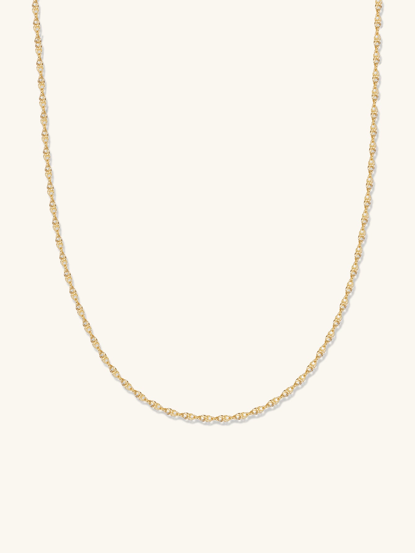 18k Gold Vermeil Chain Necklace-aurivna