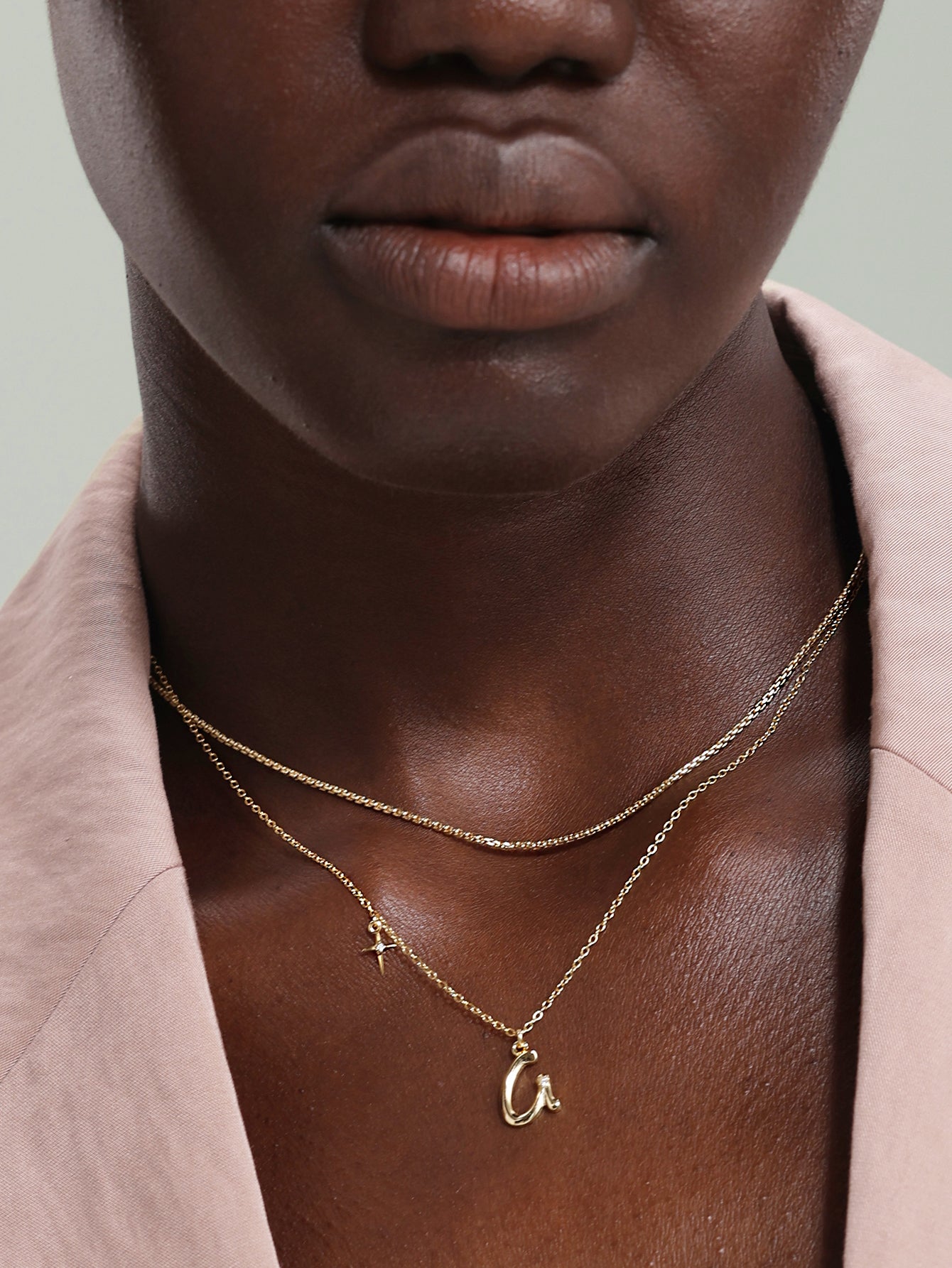 18k Gold Vermeil Baby Box Chain Necklace-aurivna