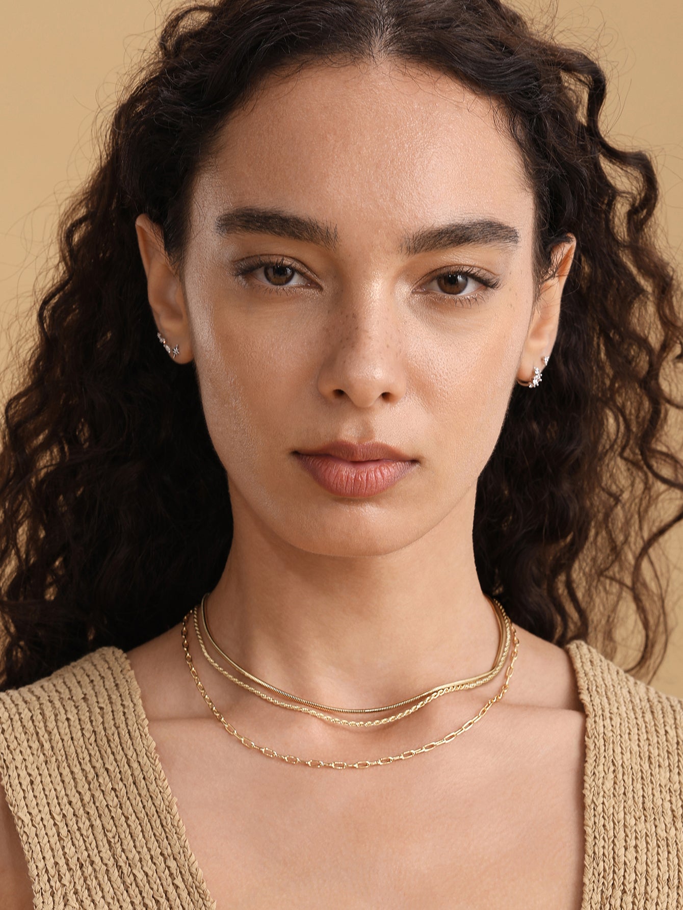 18k Gold Vermeil Boyfriend Bold Chain Necklace-aurivna