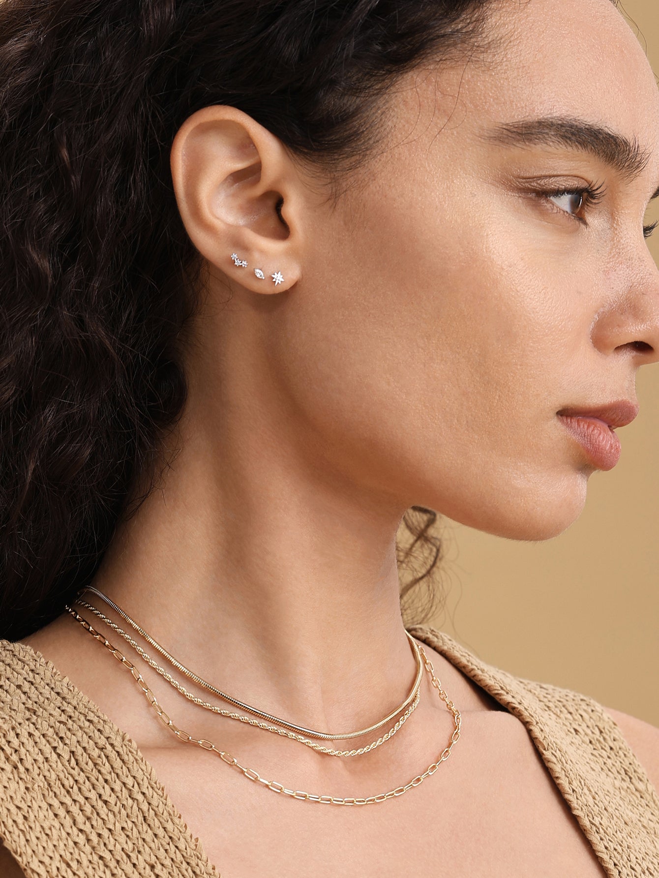 18k Gold Vermeil Boyfriend Bold Chain Necklace-aurivna