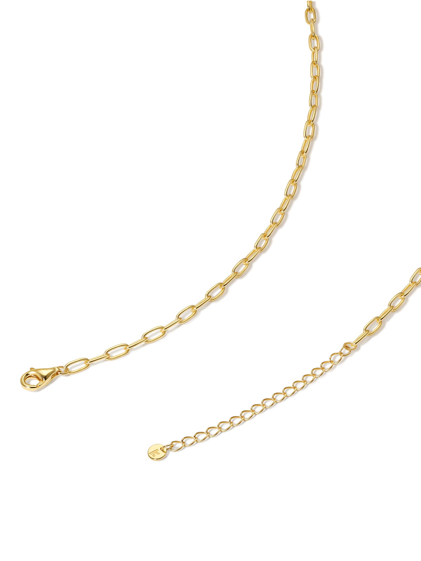 18k Gold Vermeil Boyfriend Bold Chain Necklace-aurivna