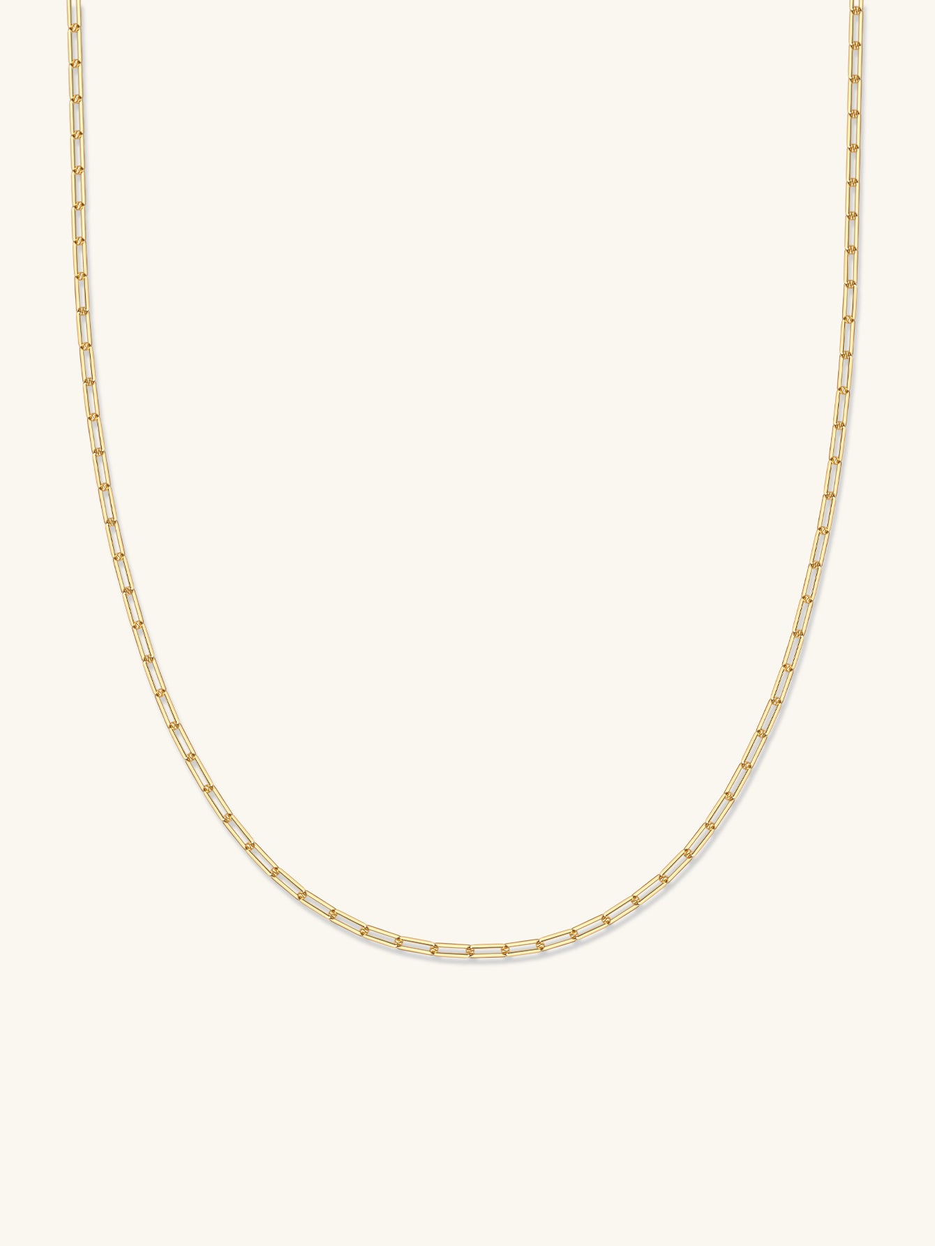 18k Gold Vermeil Boyfriend Chain Necklace-aurivna