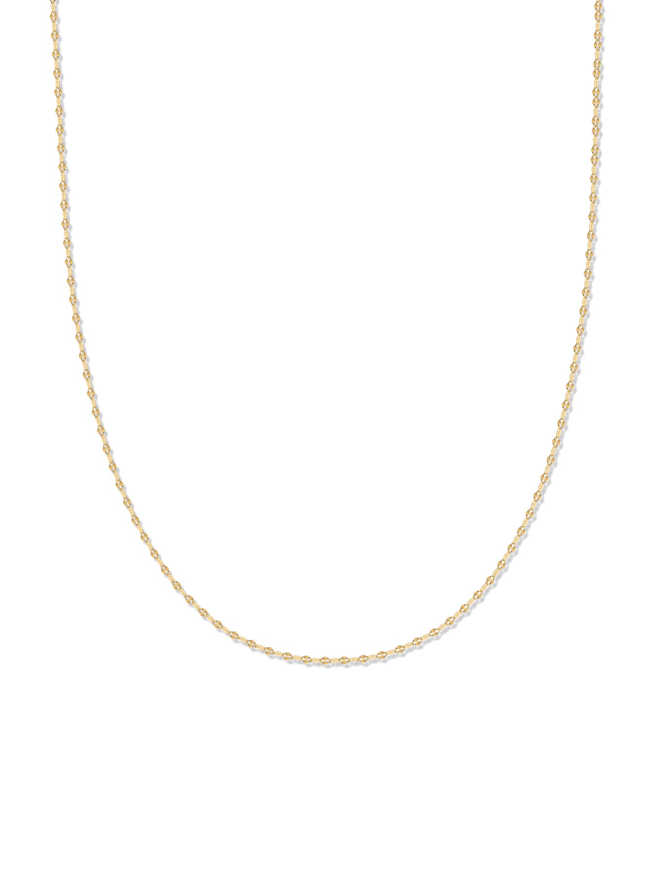 18k Gold Vermeil Baby Rolo Chain-aurivna