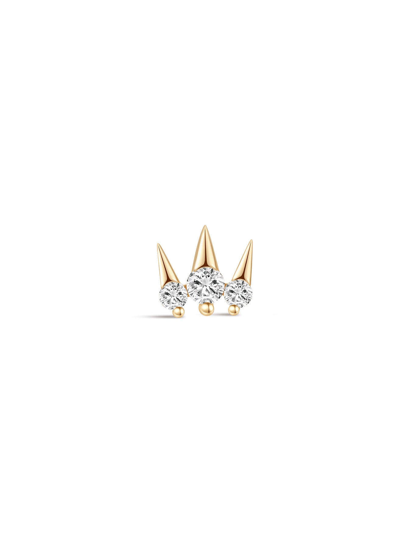 925 Sterling Silver Rivet Ear Piercing Stud-aurivna