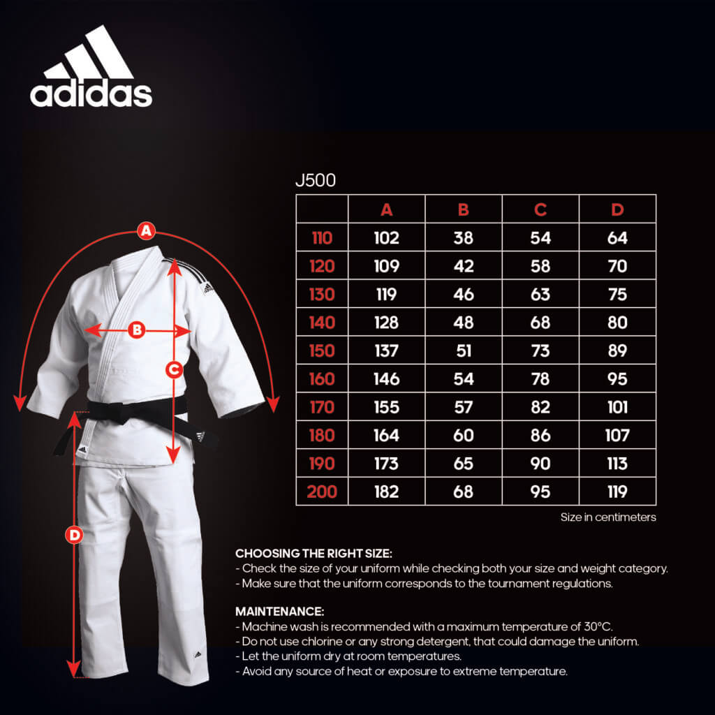 ADIDAS JUDO TRAINING UNIFORM J500