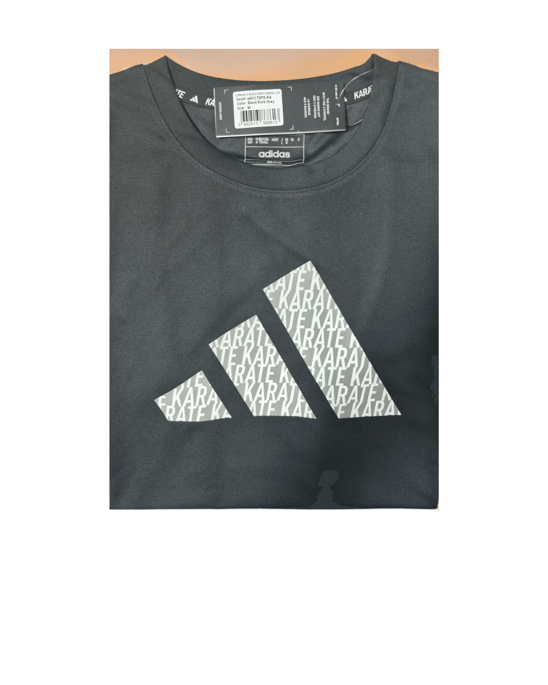 ADIDAS COMMUNITY PERFO SCRIPT TEE "KARATE" ADICLTSPS-KA