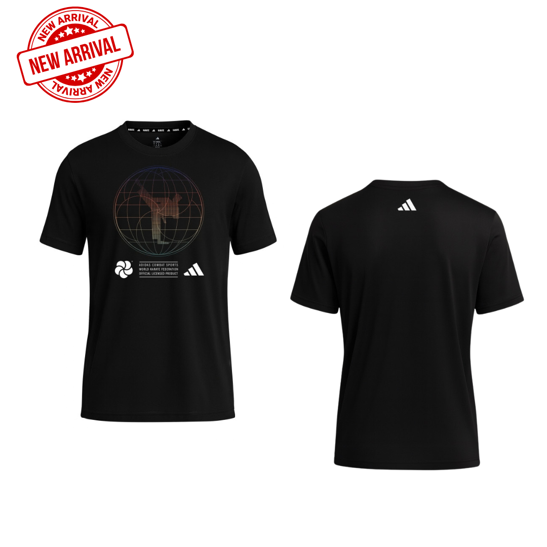 [NEW] ADIDAS KARATE GRAPHIC LINE TEE-SHIRT (GLTS26K4) - BLACK