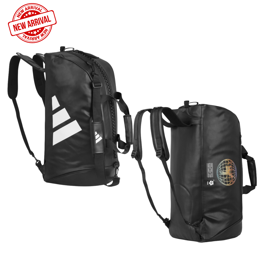 [NEW] ADIDAS 2IN1 GYM BAG "PU" KARATE WKF - ACC051-WKF