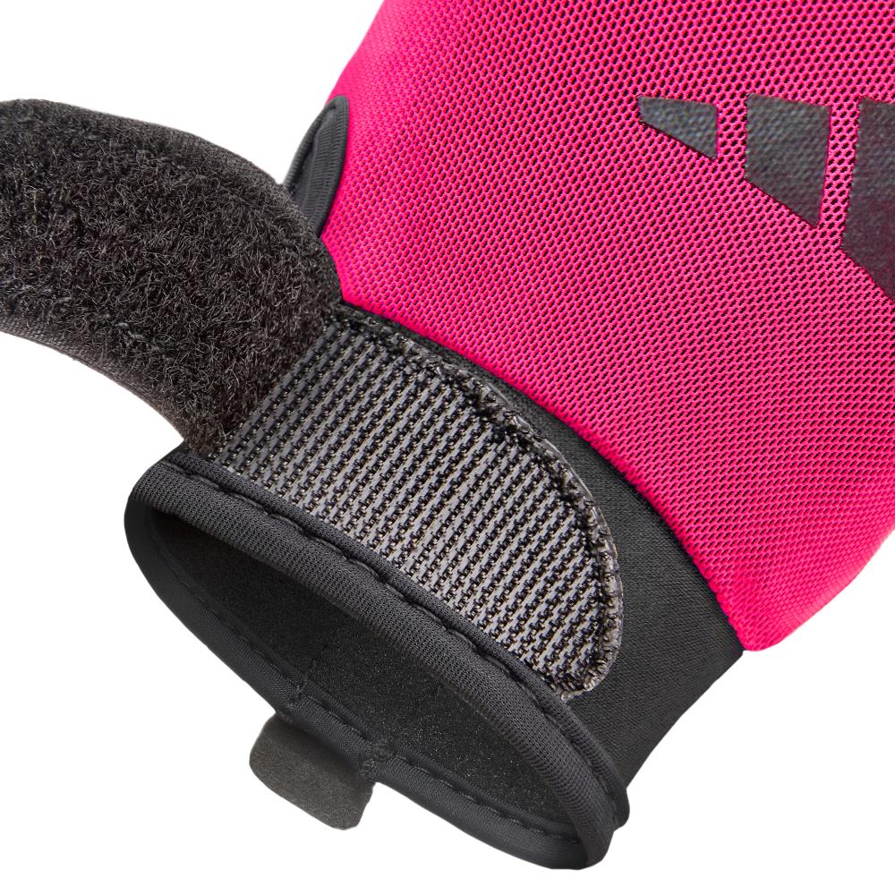 ADIDAS ESSENTIAL TRAINING GLOVE - PINK MESH -