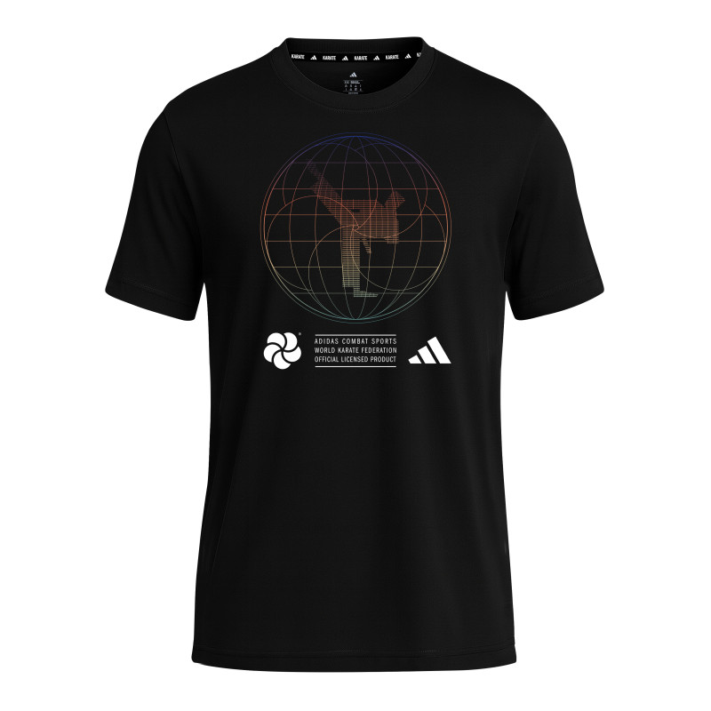 [NEW] ADIDAS KARATE GRAPHIC LINE TEE-SHIRT (GLTS26K4) - BLACK
