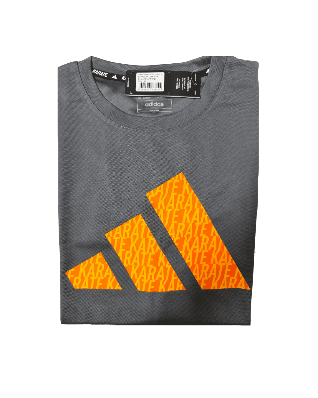 ADIDAS COMMUNITY PERFO SCRIPT TEE "KARATE" ADICLTSPS-KA
