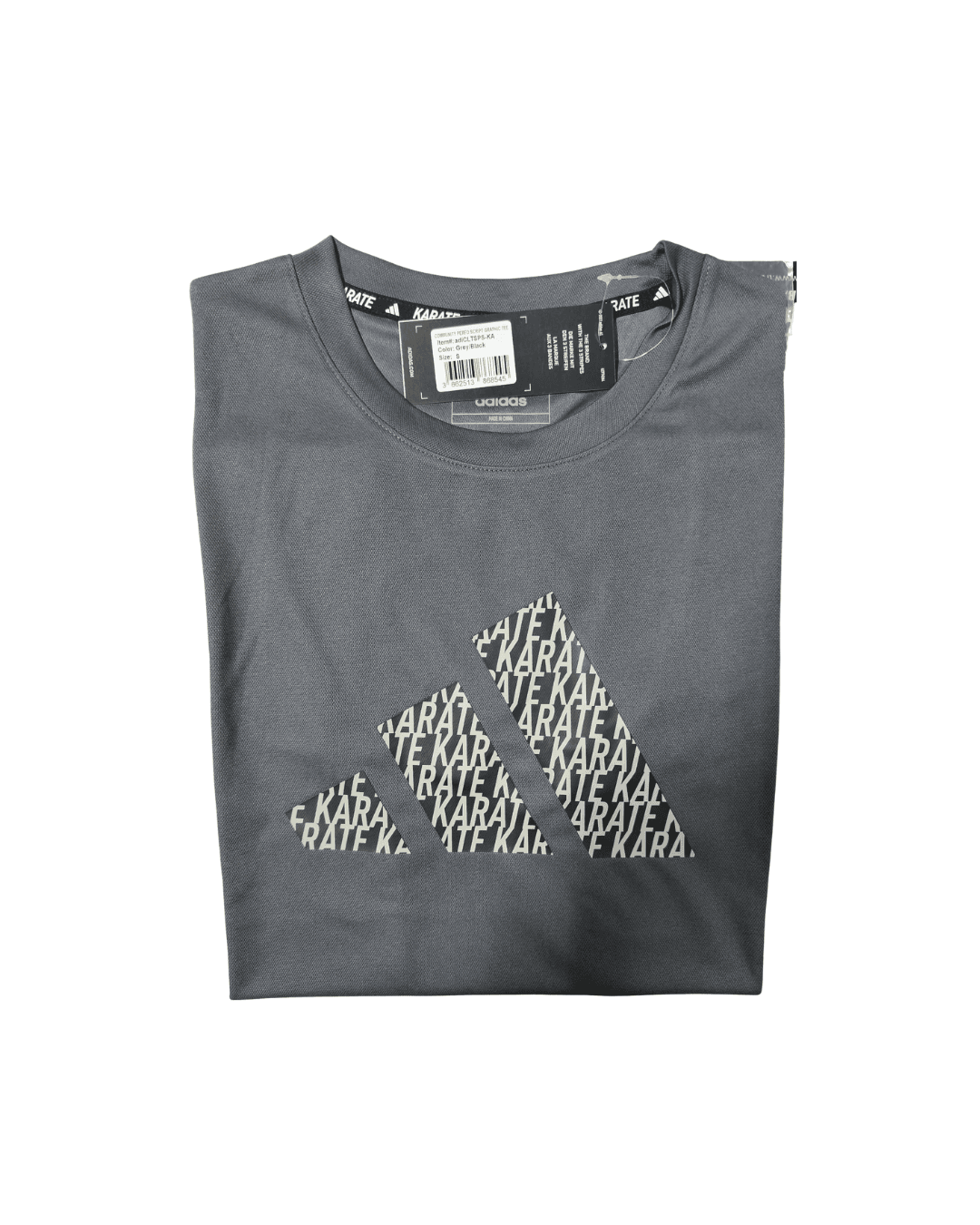 ADIDAS COMMUNITY PERFO SCRIPT TEE "KARATE" ADICLTSPS-KA