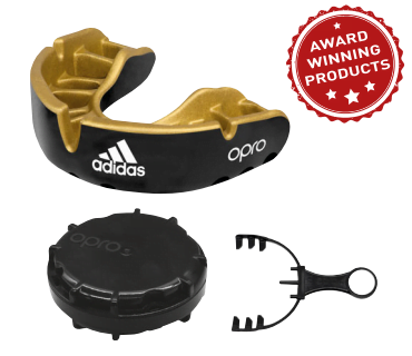 ADIDAS OPRO MOUTH GUARD GOLD adiBP34/adiBP35