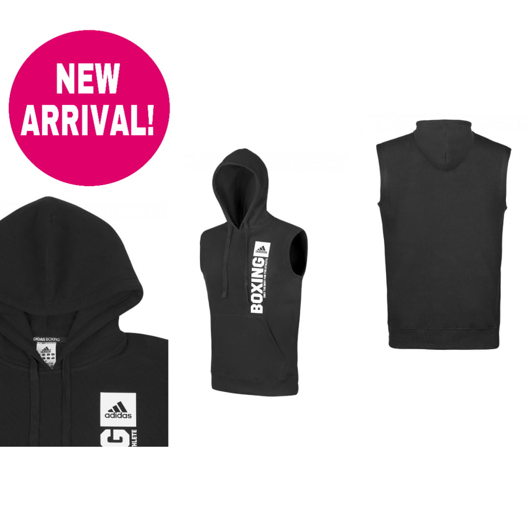 ADIDAS BOXING VERTICAL SLEEVELESS HOODY (ADICLSH21V-B)