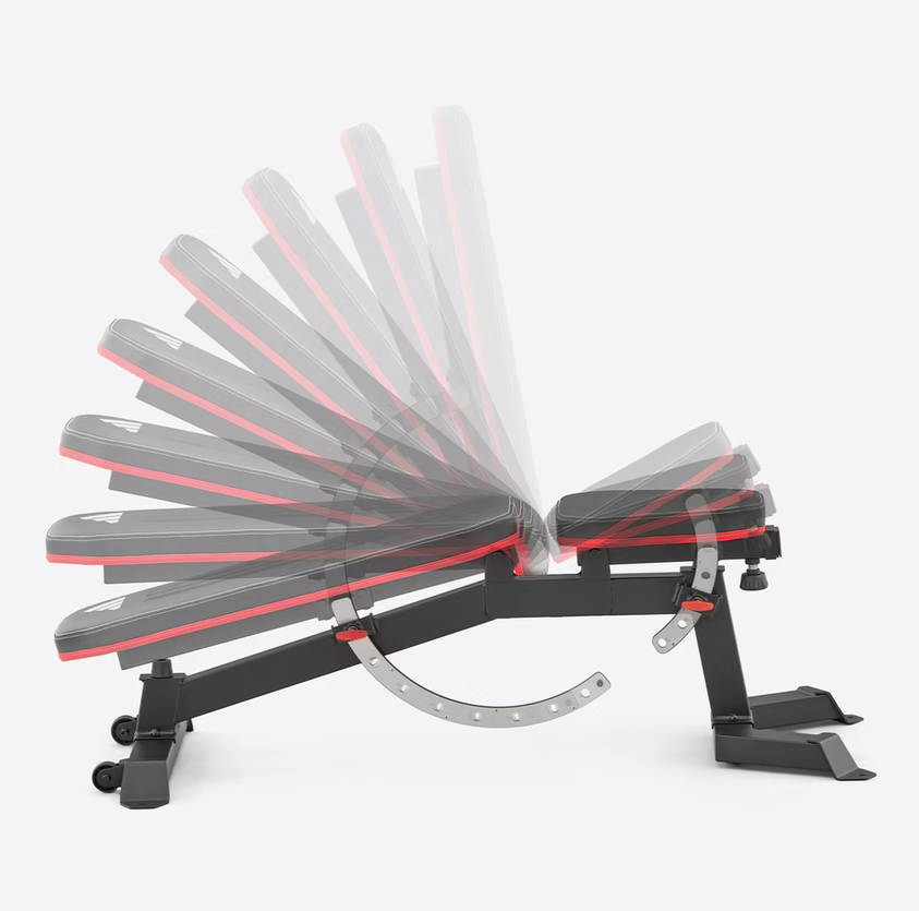 ADIDAS BENCHES - UTILITY BENCH + PREACHER PAD & LEG EXTENSION
