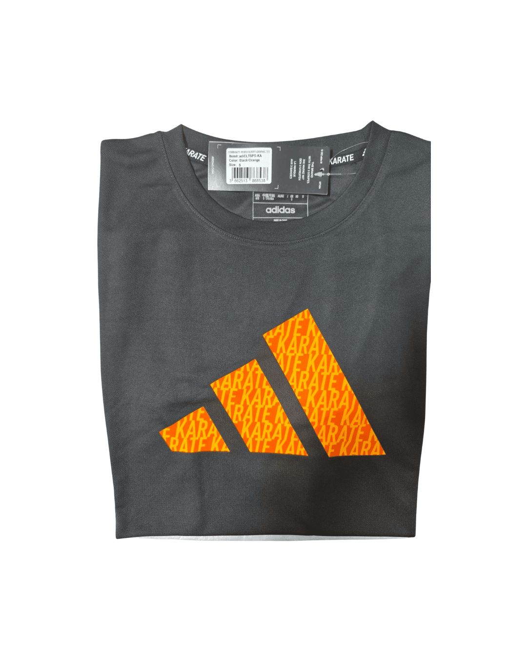 ADIDAS COMMUNITY PERFO SCRIPT TEE "KARATE" ADICLTSPS-KA