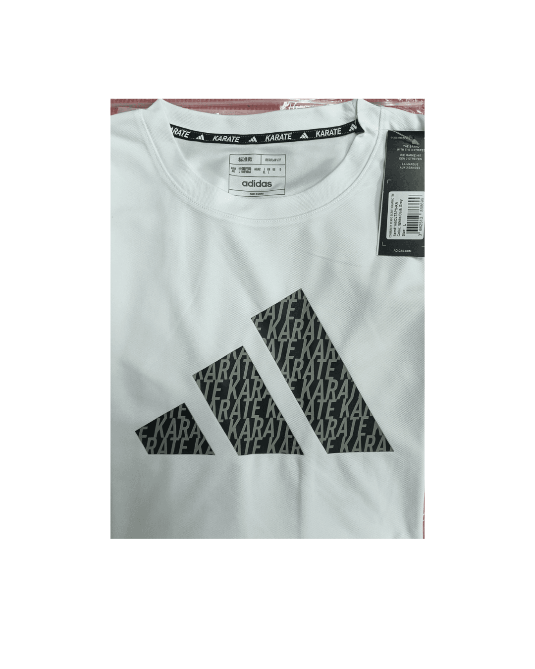 ADIDAS COMMUNITY PERFO SCRIPT TEE "KARATE" ADICLTSPS-KA