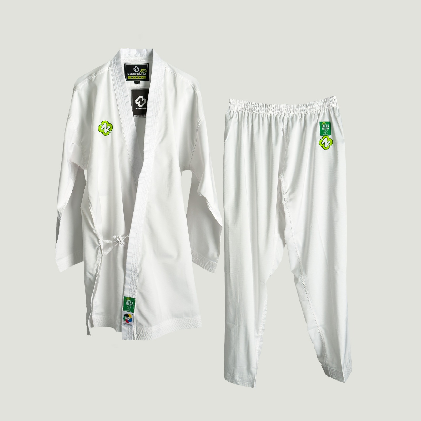 BUDO-NORD GREEN KARATE MIRAI WKF APPROVED (10109) - PLAIN