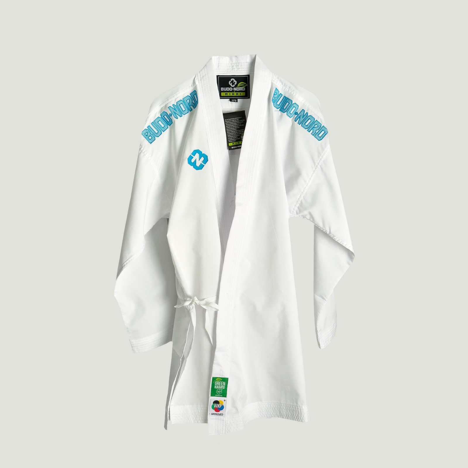 BUDO-NORD GREEN KARATE MIRAI WKF APPROVED (10132) – RED & BLUE SET WITH 1 PANT