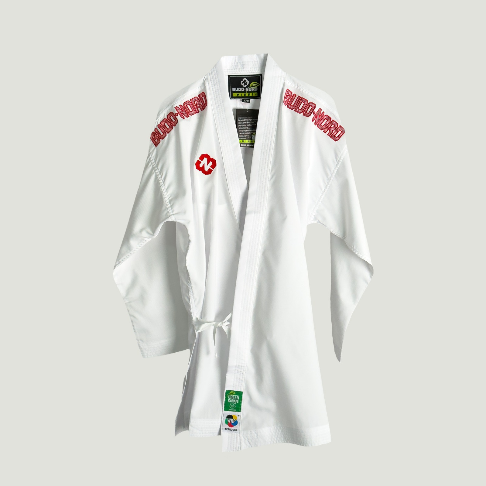 BUDO-NORD GREEN KARATE MIRAI WKF APPROVED (10132) – RED & BLUE SET WITH 1 PANT