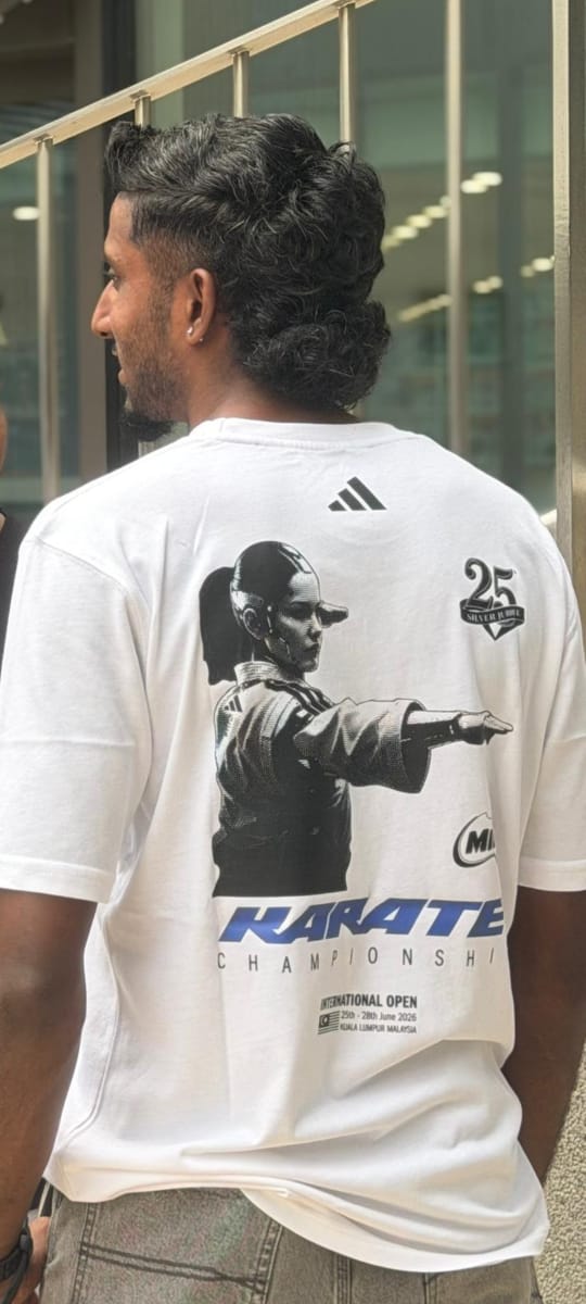 ADIDAS MILO KARATE T-SHIRT 2026  (KTSKL26)