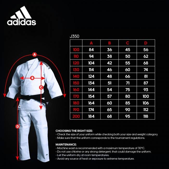 ADIDAS JUDO UNIFORM CLUB J350