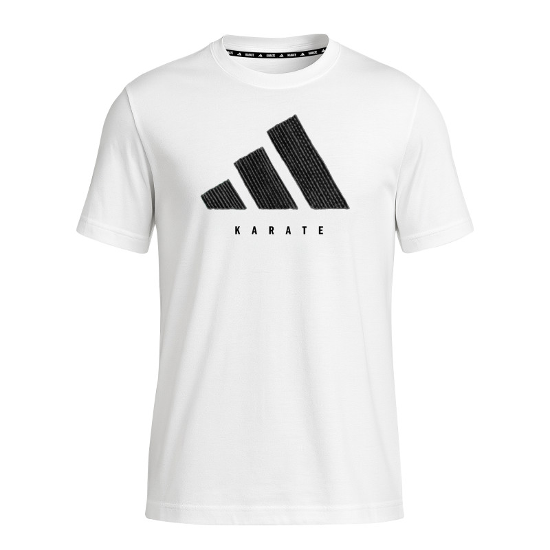[NEW] ADIDAS KARATE GRAPHIC LINE TEE-SHIRT (GLTS26K2) - WHITE