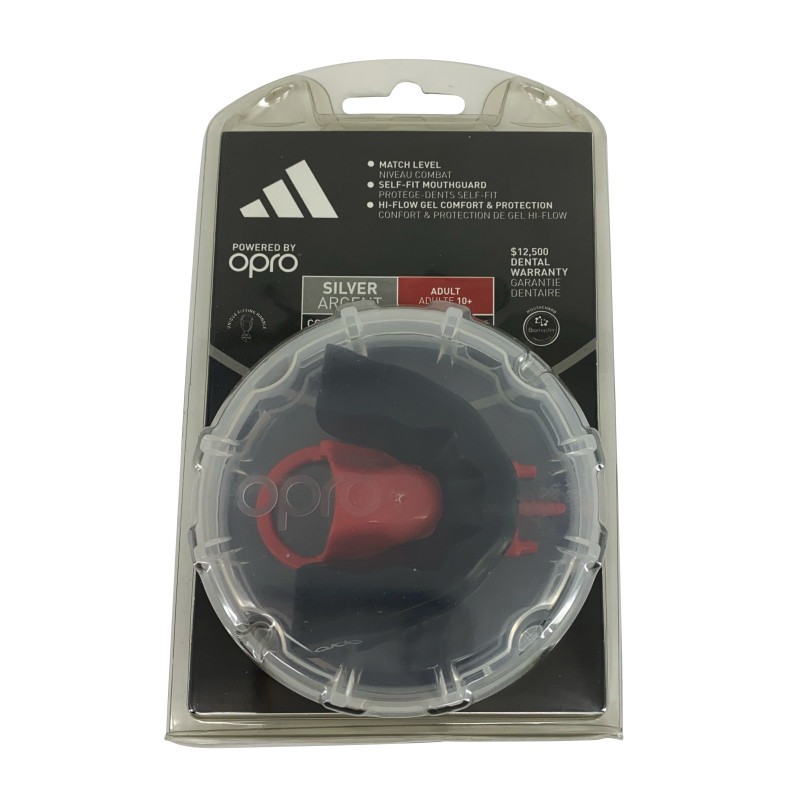 ADIDAS OPRO MOUTH GUARD- SILVER (ADIBP32)